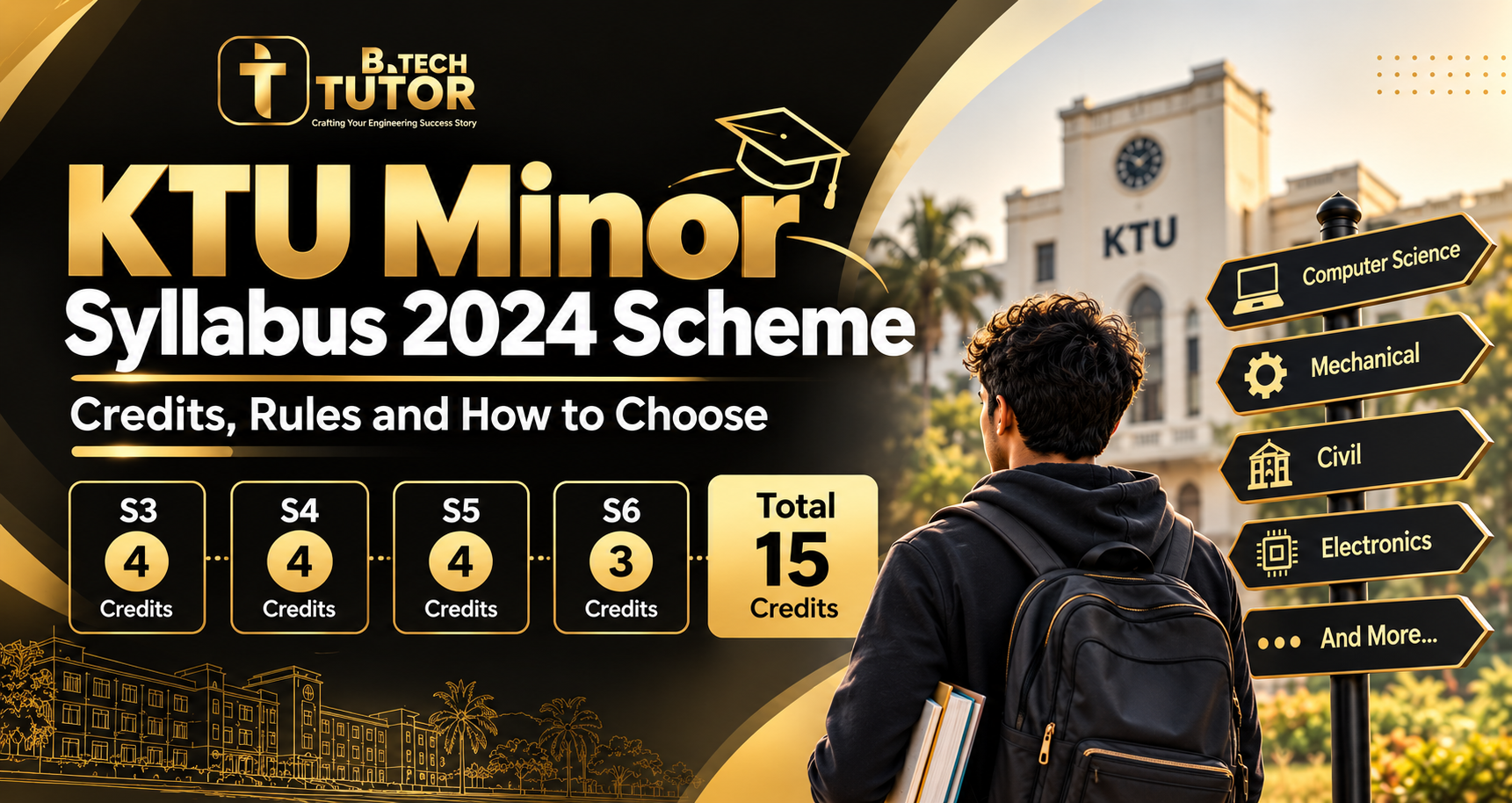 KTU Minor Syllabus 2024 Scheme credits and regulations overview